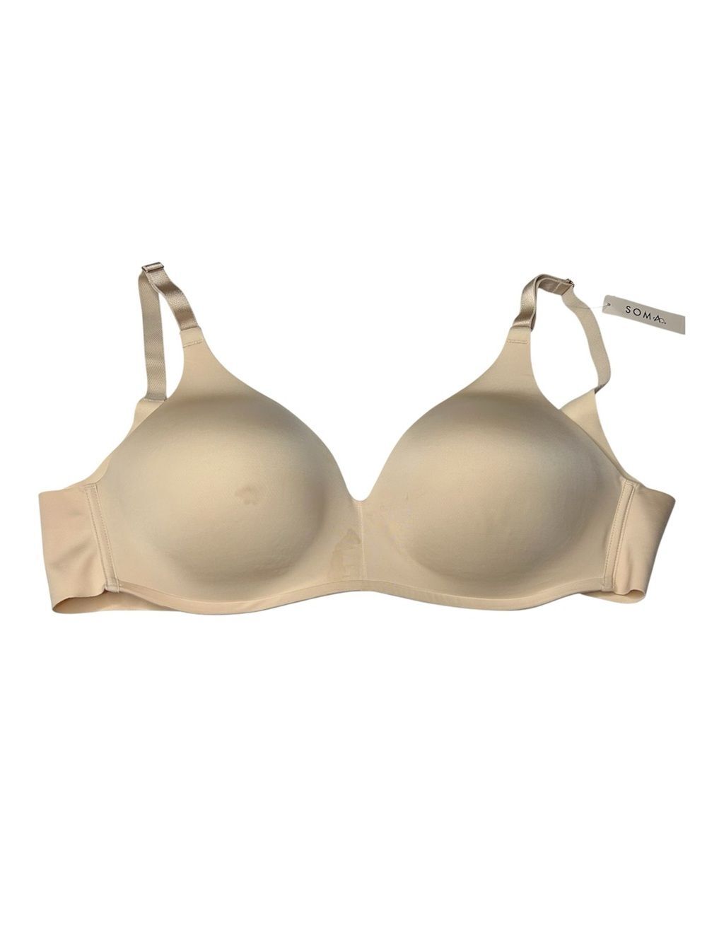 New Soma Smooth Nude vanishing wireless Bra 38D